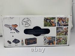 Stihl Gta 26 Pruner Chainsaw Handheld + Case + Battery + Charger Ships Today New