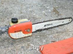 Stihl HT75 Commercial Pole Saw with 12 bar with new chain
