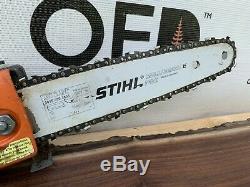 Stihl HT FS Pole Saw Gear Head Cutter OEM Attachment 12 Bar / Chain KM FastShip