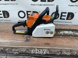 Stihl MS170 Chainsaw Strong Running 30CC SAW With 12 Bar & NEW Chain SHIPS FAST