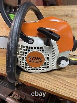 Stihl MS181 Chainsaw, Clean Saw, Includes New 16 Bar & Chain