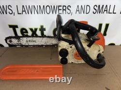 Stihl MS191 T MS 191T 191 Chainsaw with 14 Bar & Chain &New Chain& Manuals & Tools