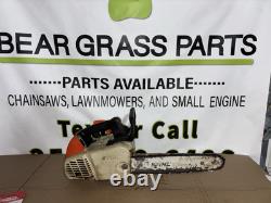 Stihl MS191 T MS 191T 191 Chainsaw with 14 Bar & Chain &New Chain& Manuals & Tools