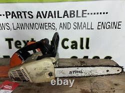 Stihl MS191 T MS 191T 191 Chainsaw with 14 Bar & Chain &New Chain& Manuals & Tools
