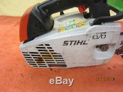 Stihl MS192T MS 192 T chainsaw, top handle, lanyard loop