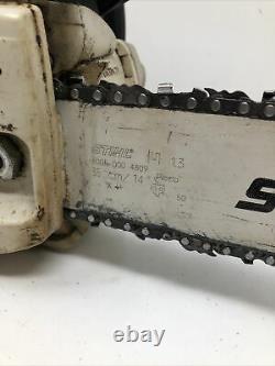 Stihl MS192 TC chainsaw 14 bar & chain. RUNS GREAT Top handle arborist saw