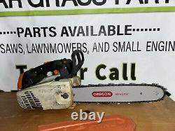Stihl MS192 T MS 192T Chainsaw with 14 New Bar & Chain & Manuals & Tools150psi