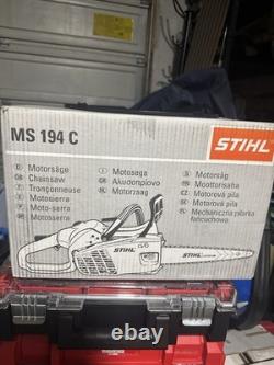 Stihl MS194C Chainsaw Top Handle 14-inch Bar and Chain