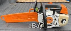 Stihl MS201T Top Handle Arborist Chainsaw VERY NICE SAW 14 Bar-And New Chain