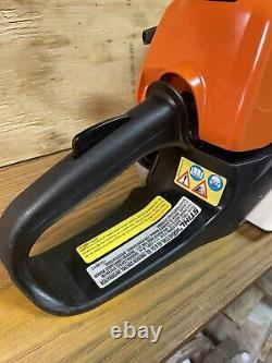 Stihl MS211 Gas Chainsaw, Clean, New 16 Bar and Chain, Lightly Used Chainsaw