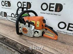 Stihl MS250 Wood Boss Chainsaw 45CC 1-OWNER SAW With 16 Bar New Chain SHIPSFAST