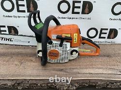 Stihl MS250 Wood Boss Chainsaw 45CC 1-OWNER SAW With 18 Bar New Chain SHIPSFAST