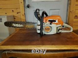 Stihl MS271 Chainsaw With 16 Bar And Chain Runs Good Used Chainsaw