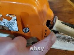 Stihl MS271 Chainsaw With 16 Bar And Chain Runs Good Used Chainsaw