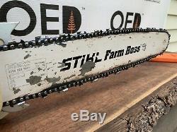 Stihl MS290 Farm Boss Chainsaw NICE SHAPE 57CC 18 SHIPS FAST MS291 029