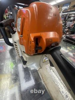 Stihl MS291 Chainsaw Powerhead Only Starts Runs -Free Shipping