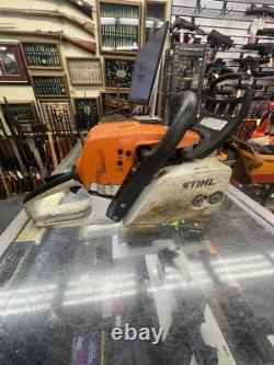Stihl MS291 Chainsaw Powerhead Only Starts Runs -Free Shipping
