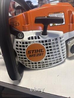 Stihl MS291 Chainsaw With20 Bar Hard Case Extra Chain & More See Pics N Video