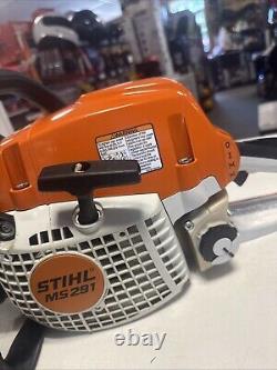 Stihl MS291 Chainsaw With20 Bar Hard Case Extra Chain & More See Pics N Video
