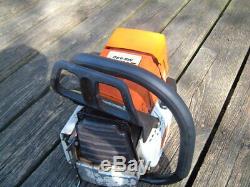 Stihl MS440 Magnum Chainsaw Runs Good Caber Rings 044 ms460 1128 Powerhead only