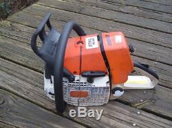 Stihl MS460 Magnum Chainsaw Runs Great Dual Port 046 440 066 660 Caber Rings