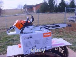 Stihl MS500i Professional Chainsaw With Electronically Controlled Fuel Injection