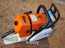 Stihl MS660 timber chainsaw, excellent running pro-saw, Big Bore, 171 PSI