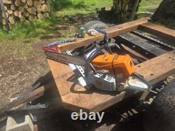 Stihl MS661 C Professional Chainsaw (Runs Perfectly) 25 In Bar And Chain