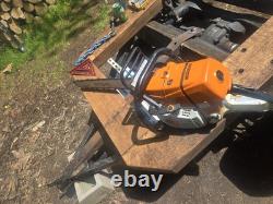 Stihl MS661 C Professional Chainsaw (Runs Perfectly) 25 In Bar And Chain