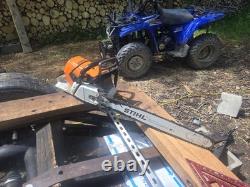 Stihl MS661 C Professional Chainsaw (Runs Perfectly) 25 In Bar And Chain