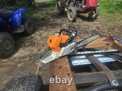 Stihl MS661 C Professional Chainsaw (Runs Perfectly) 25 In Bar And Chain