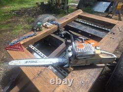 Stihl MS661 C Professional Chainsaw (Runs Perfectly) 25 In Bar And Chain