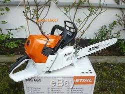 Stihl MS661 Chainsaw With 32 Inch Chain And Bar Brand New Inbox