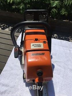 Stihl MS880 chainsaw with 36 bar. Great condition. Ms 880 088