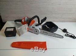 Stihl MSA 120 C-B Battery Chainsaw NEW With Battery & Charger