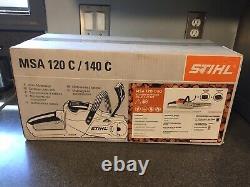 Stihl MSA 120 C Chain Saw with Battery, & AL101 Charger New Cordless 12 Chainsaw