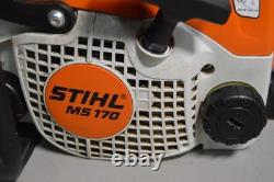 Stihl MS 170 Chainsaw with 16 Bar and Bar Cover Tested