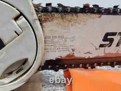 Stihl MS 180C Gas Chainsaw 14 Bar & Chain READ