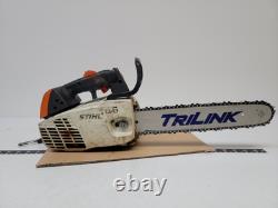Stihl MS 194 T 31cc Gasoline Powered 14 Top Handle Chainsaw UNTESTED