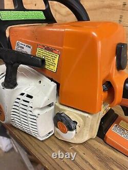 Stihl MS 250C Chainsaw with New 16 Bar & Chain E-Z Start, tool free chain adj