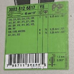 Stihl MS 271 291 Farm Boss Chainsaw New OEM 18 Guide Bar And Chain Asm