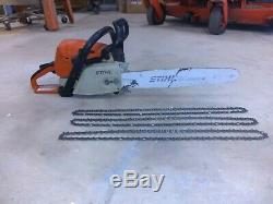 Stihl MS 290 Farmboss Chain Saw with 3 Chains