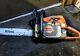 Stihl MS 290 farm boss Chainsaw with 18 bar Cranks Easy Runs Good