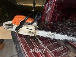 Stihl MS 291 20in Gas Powered Chainsaw With New 20in Chain