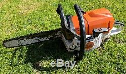 Stihl MS 362 15 Arborist Chainsaw with Chain Tools Manual & Husqvana Fuel Can