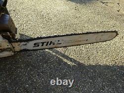 Stihl MS 362 Chain Saw. 20 inch bar. Powerful saw, runs great