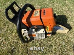 Stihl MS 440 Magnum Powerhead & STIHL Powerhead STARTS WITH EASE! (See Video)