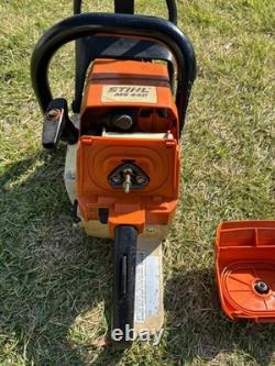 Stihl MS 440 Magnum Powerhead & STIHL Powerhead STARTS WITH EASE! (See Video)