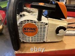 Stihl Ms200T Chain Sawith With 14 Bar And Chain (Not Pictured) (2011)