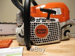 Stihl Ms391 Chainsaw, Complete With 20 Bar Chain, Manual, Runs Perfect